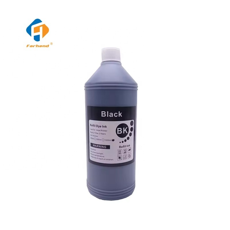 HOT SALE 1000ml Bulk Refill Universal Ink For Epson Canon HP Brother Lexmark Dell Kodak Samsung Inkjet Printer Dye Based Ink