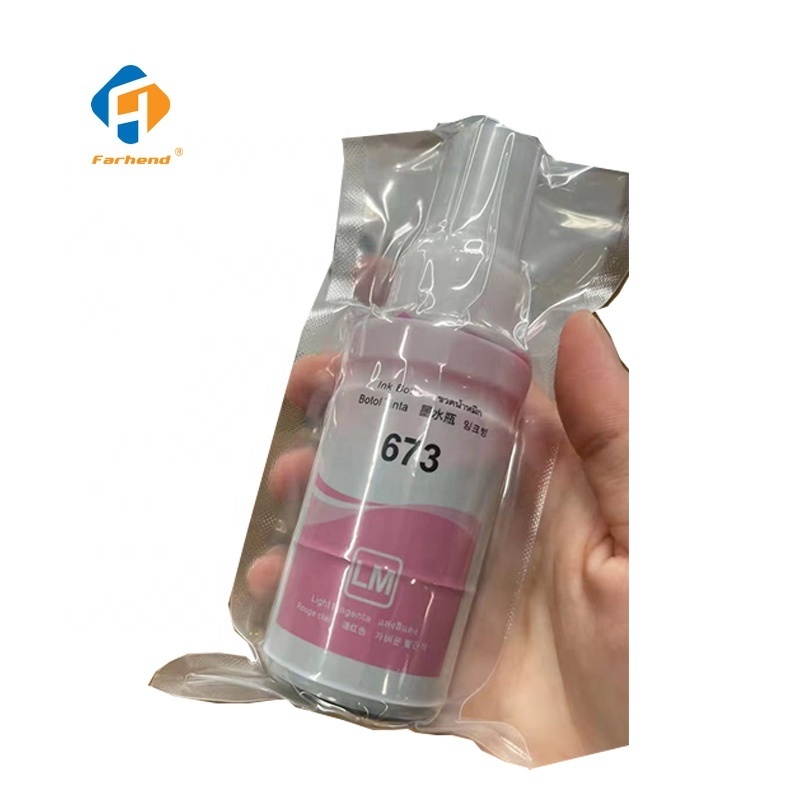 Premium Color Bulk ink 672 673 T672 T673 Bottle Refill Ink Compatible for Epson L805 L800 L1800 Printer