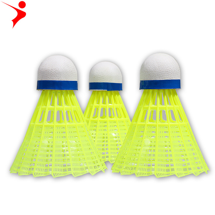 LEIJIAER mavis 600 nylon shuttlecock badminton  Outdoor Sports Badminton Accessories Durable Polygonal  badminton shuttlecock