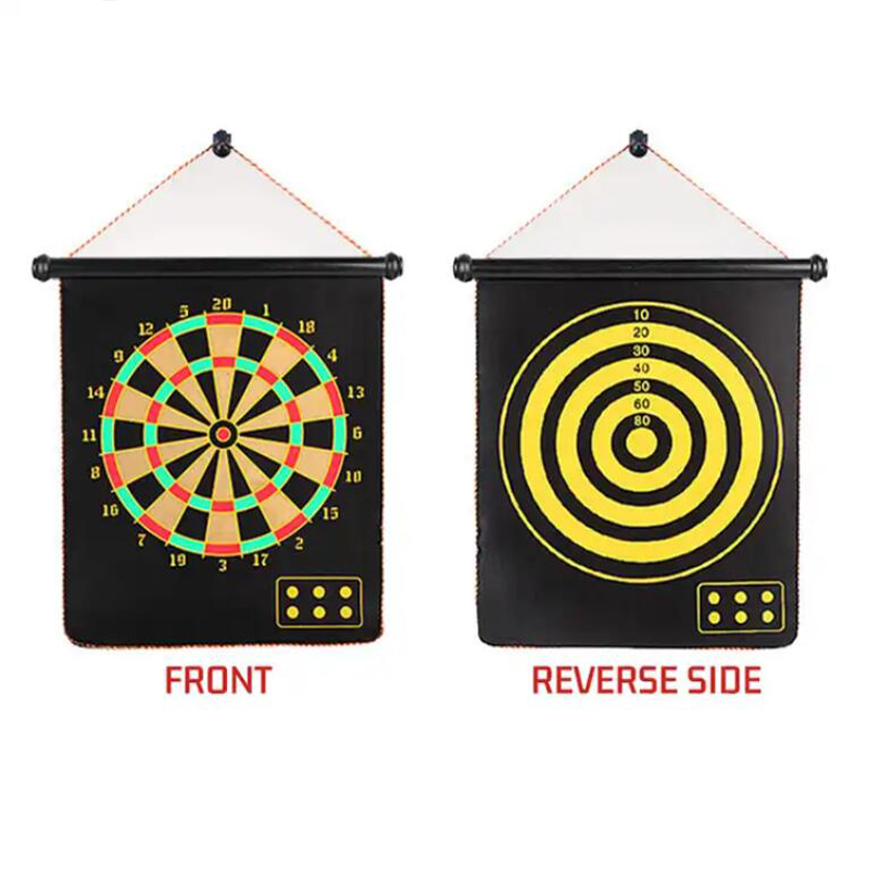 security 12 inch Dart Board wtih  4 dart  Factory Sale Magnetic Dart Board for Kids Promotional Time Packaging