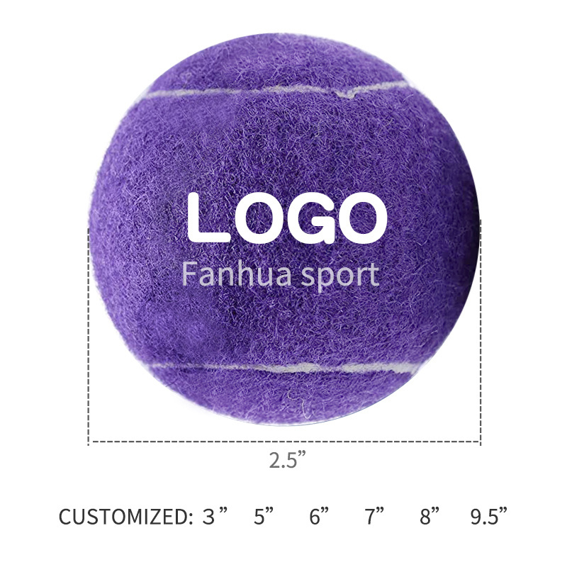 Regail bounce Training Purple tennis ball  welcome Customs tennis ball color or logo Professional production of tennis