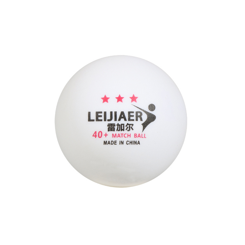 LEIJIAER  International Official 3 STAR standard  Approved 3 star table tennis ball top quality ping pong ball 6 pcs box