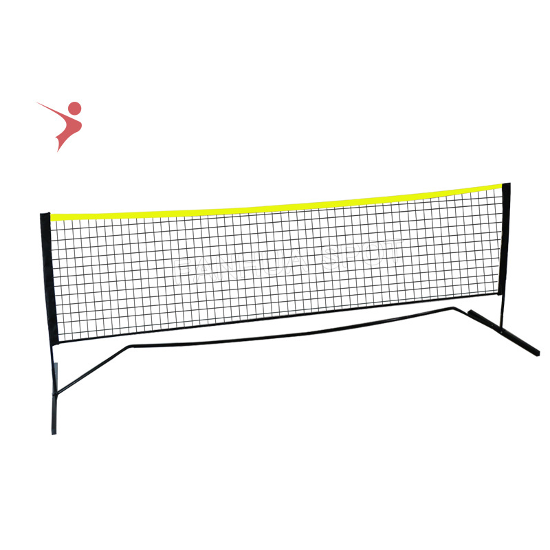 Cheap 3M Portable Pickeball net badminton net,tennis rack, multipurpose indoor/outdoor soccer and others sports net,welcome OEM