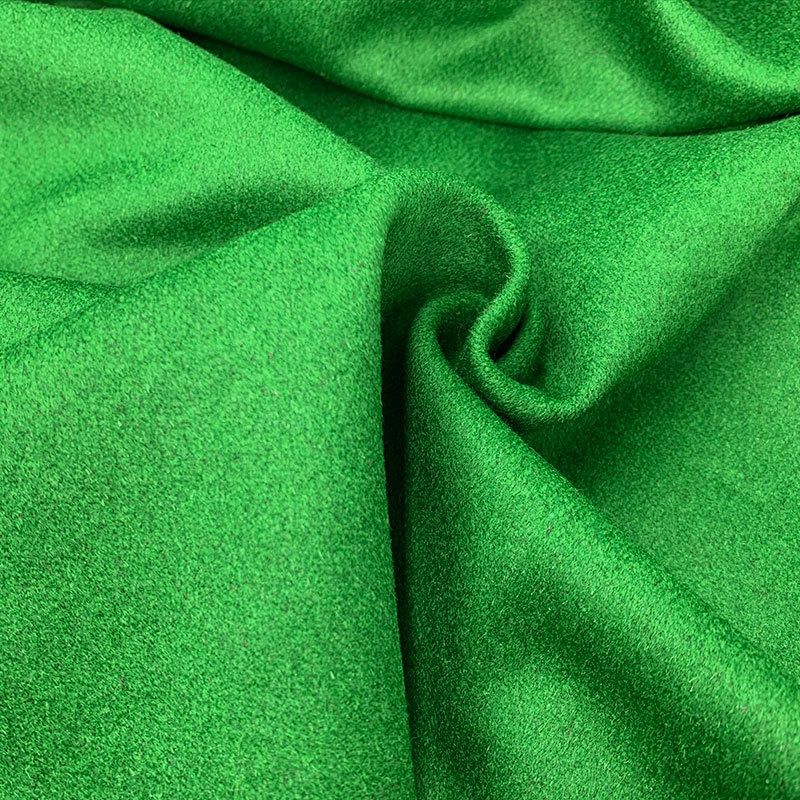 A tablecloth for a pool table, Cashmere pool table green tablecloth, Optional length durable tablecloth