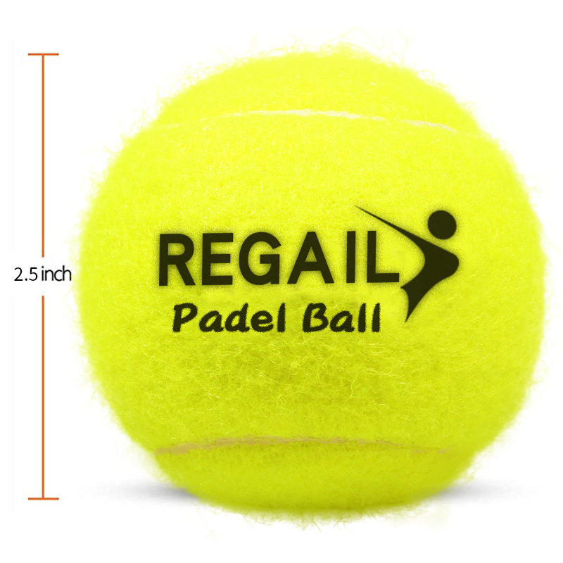 Welcome customs padel ball 45% Wool Fabric,Standard Pedal Practice Training tennis ball,Padel Tennis PRO Balls customs packing