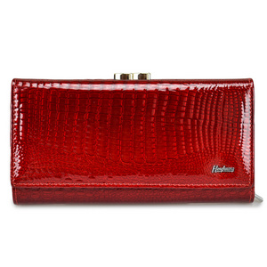 Luxury Designer Long Clutch Purse 2023 RFID Leather Wallet Women Large Capacity Crocodile Leather Hollow Our Wallet