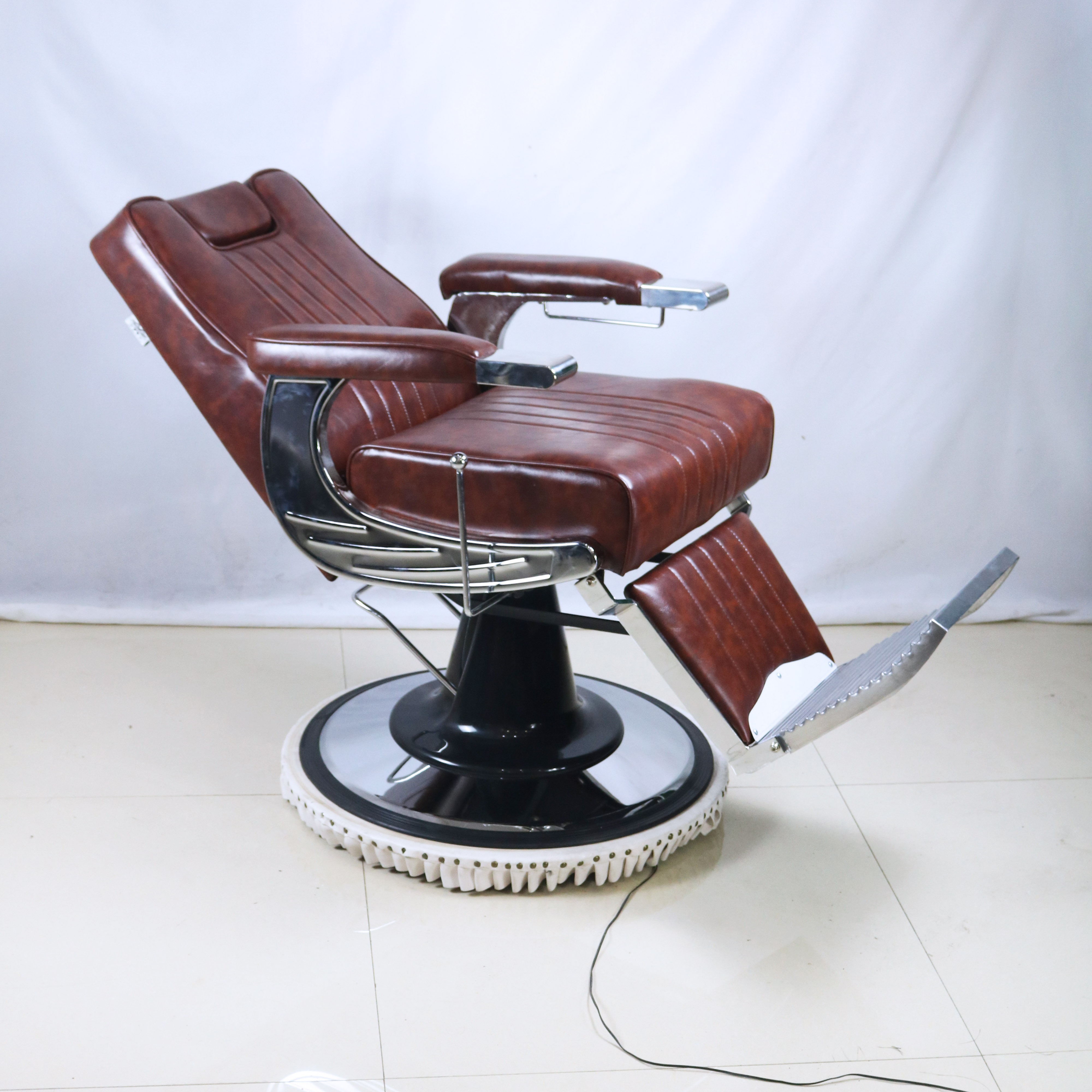 2022 high quality leather luxury men barber chairs for hair salon