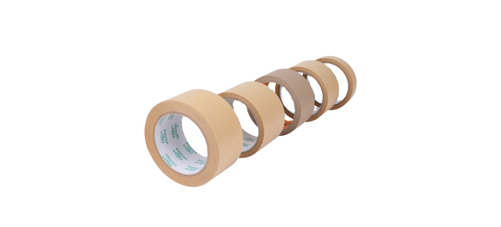 The factory produces degradable Self-adhesive reinforced adhesive kraft paper tape