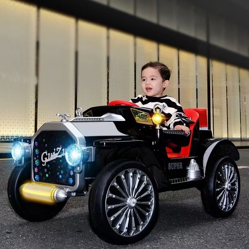 Hot selling cheap price factory wholesale baby ride on toy electric car 12v electric kids ride on antique cars