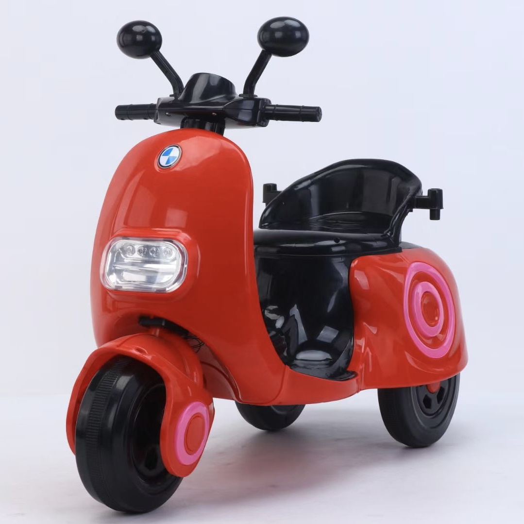 2023 Pink electric racing motorcycles not gas atv 12v motorcycle sidecar for kids not 50cc