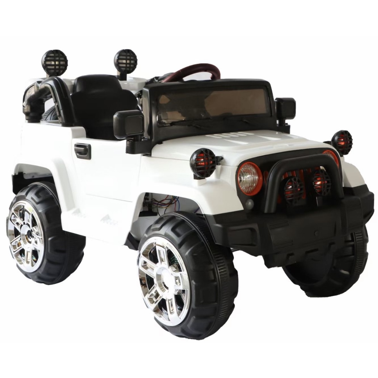 2023 new  design jeep big size cars with dual battery ride  on car for boy 13 years old huge seat two 2 seater