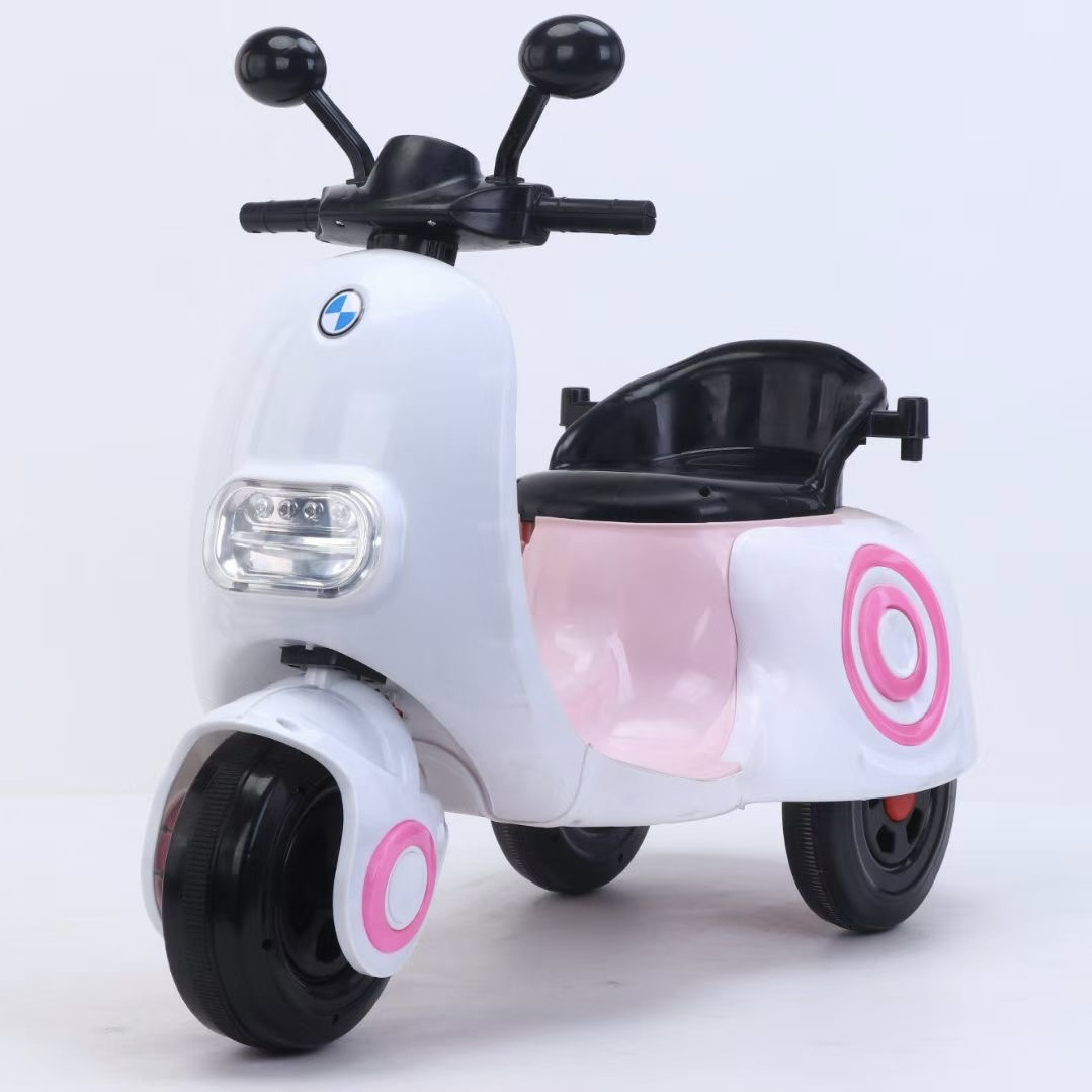 2023 Pink electric racing motorcycles not gas atv 12v motorcycle sidecar for kids not 50cc