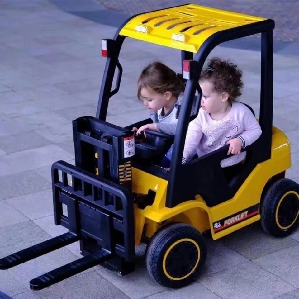 2023 Hot Selling Electric Toys Cars Electric Kids Car Child Riding Electric Car Toy With Forklift