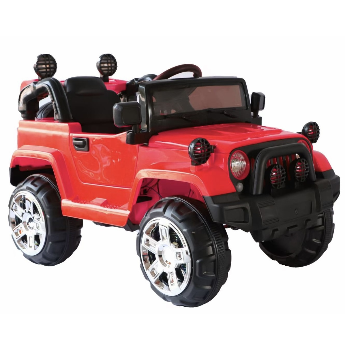 2023 new  design jeep big size cars with dual battery ride  on car for boy 13 years old huge seat two 2 seater