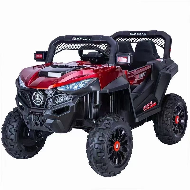 Low price off road electric car kids 24v two chairs 12v battery ride on toys car powered kids electric car