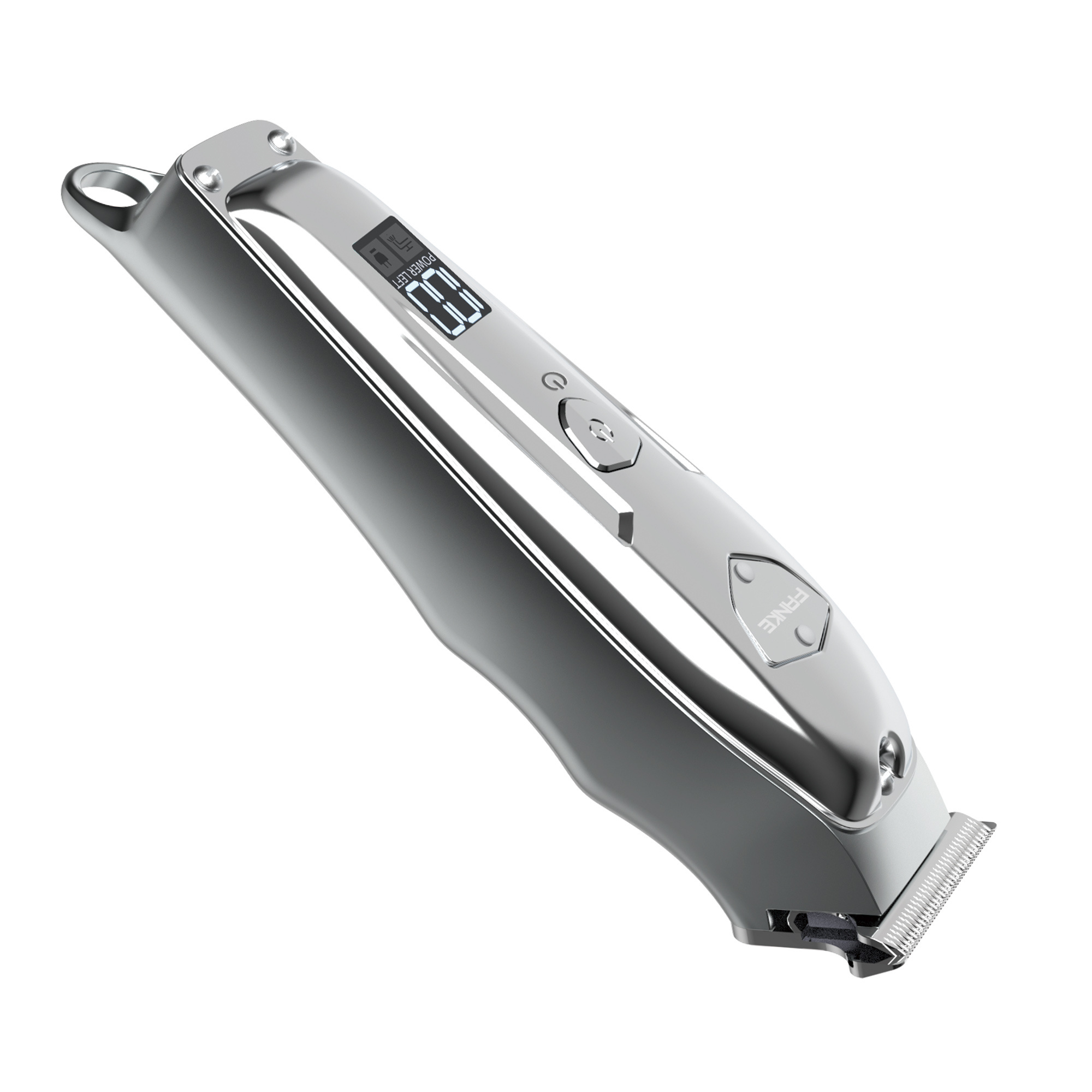 2022 Best All Metal Barber Clipper Rechargeable Cordless Man Hair Clipper Professional Electric Metal Hair Trimmer