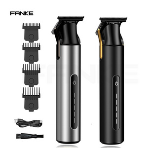 Fanke USB charging high power professional cordless T9 hair clipper hair salon men's hair clipper beard trimmer