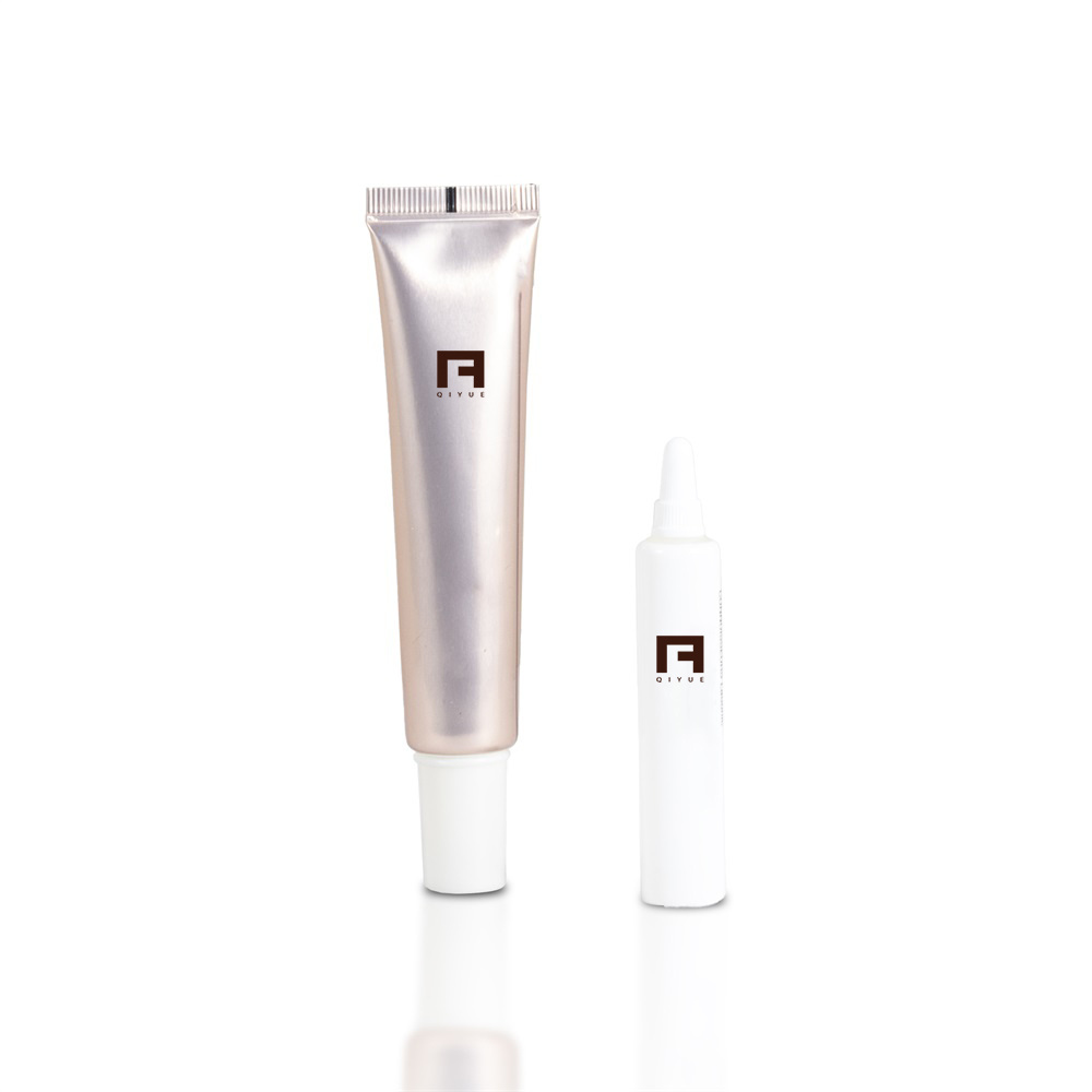 tube eye cream tube aluminum  cosmetics packaging 5ml 10ml 15ml  white soft squeeze lip gloss tube