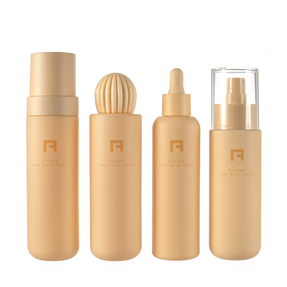 cosmetics containers and Skincare Serum Bottle Set  30ml 50ml 80ml 100ml 120ml Plastic Bottles For Skin Care Packaging