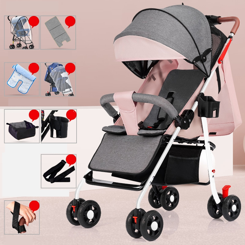 Wholesale Baby Stroller 3 in 1 High Quality Cheap Baby Pram New Design Luxury Baby Carriage