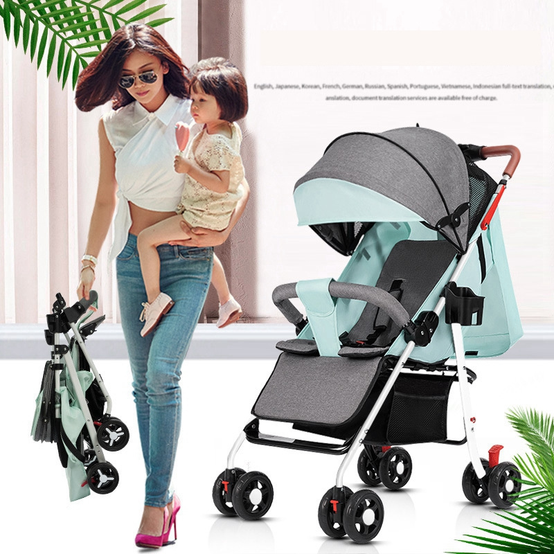 Wholesale Baby Stroller 3 in 1 High Quality Cheap Baby Pram New Design Luxury Baby Carriage