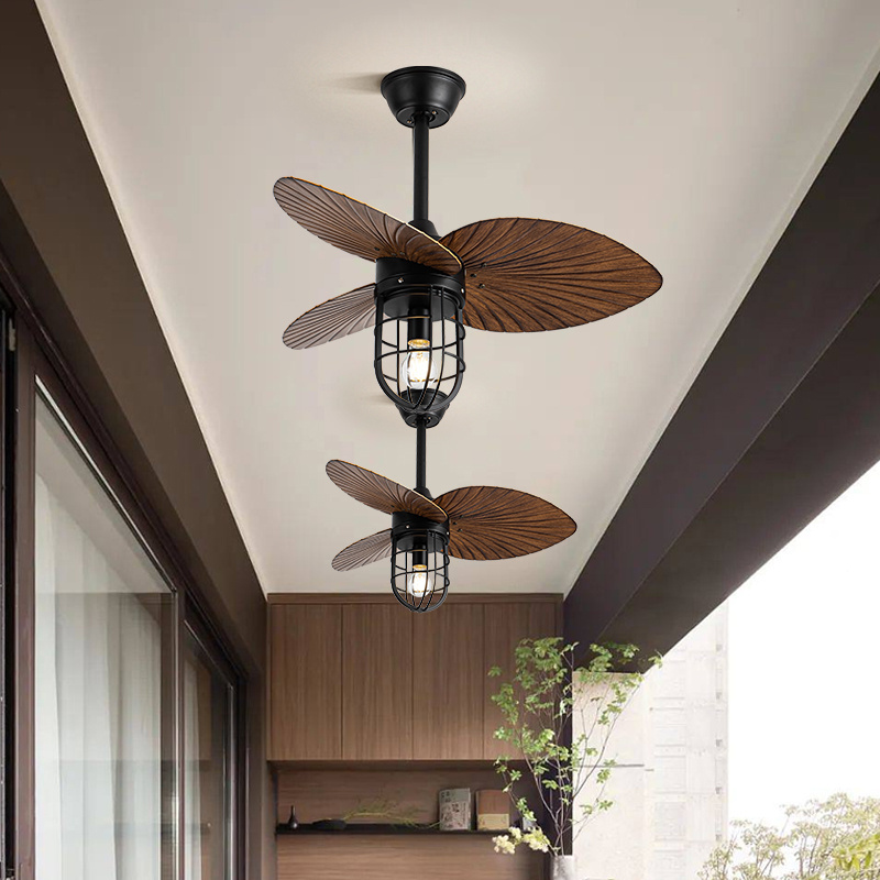 32 inch balcony cloakroom DC motor ceiling fan light