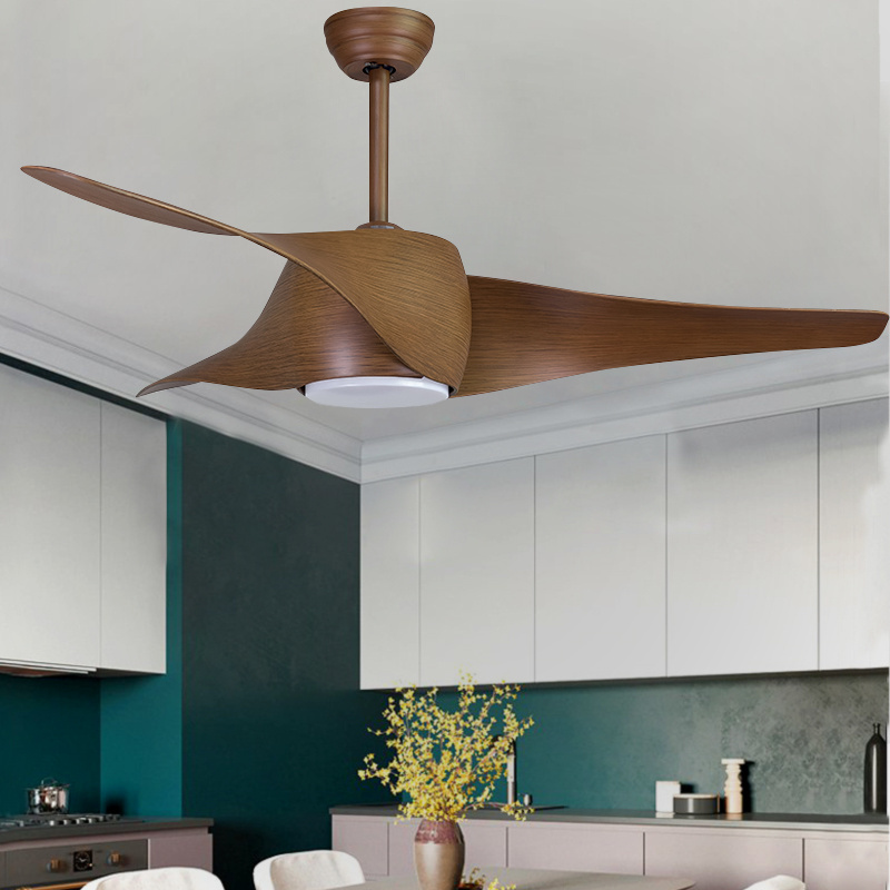 Factory direct DC motor ceiling fan light 6-speed remote control bedroom dining room