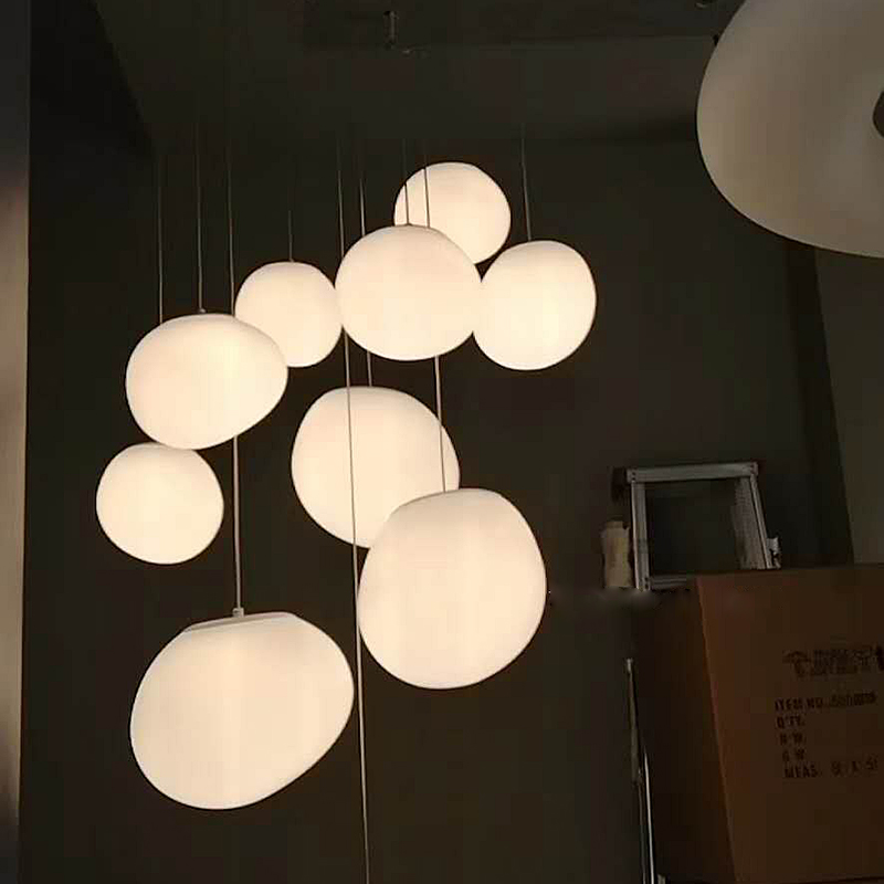 Luxury Modern Nordic Glass Hanging Lighting Home Decor Led Ceiling Lamp Pendant Lights Chandelier