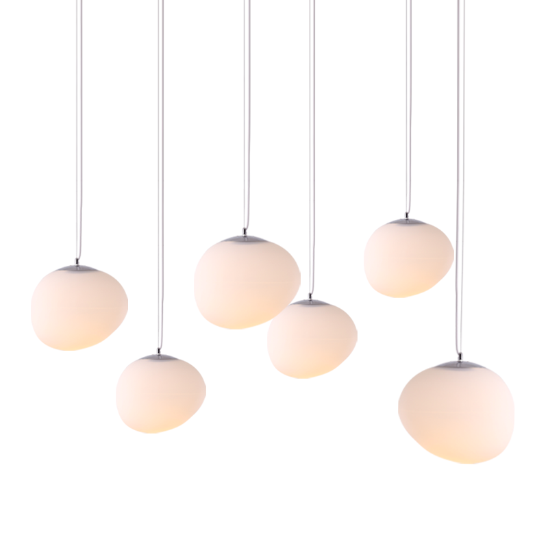 Luxury Modern Nordic Glass Hanging Lighting Home Decor Led Ceiling Lamp Pendant Lights Chandelier