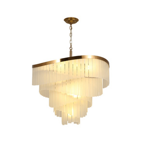 Nordic Style Dining Room Living Room Glass Chandelier Lighting Led Light Fixtures Hanging Pendant Lights