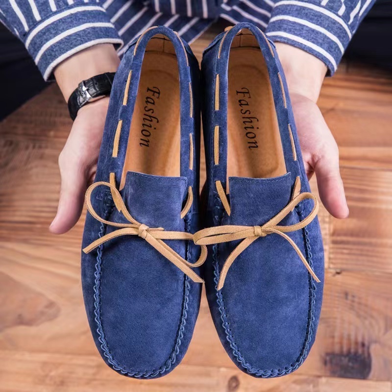 New arrival Moccasin Driving Shoes Men Classic Leather Casual Suede Men Soft Loafers