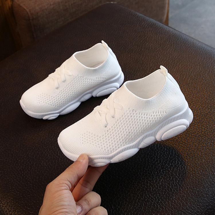 Kids Anti-slip Soft Rubber Bottom Baby Sneaker Casual Flat Sneakers Children size Kid Girls Boys Sports Shoes