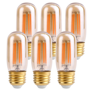 Manufacturer authentic T10 tubular bulb filament Dimmable 4W LED Edison bulb incandescent bulb Bedroom lamp ceiling