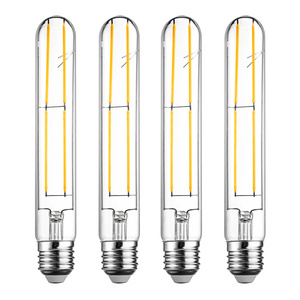 T30 Tubular Bulbs LED Bulb E26 Base Soft White 2700K, 7.3 Inch Long Tube Light Bulb, 60-Watt Incandescent Equivalent