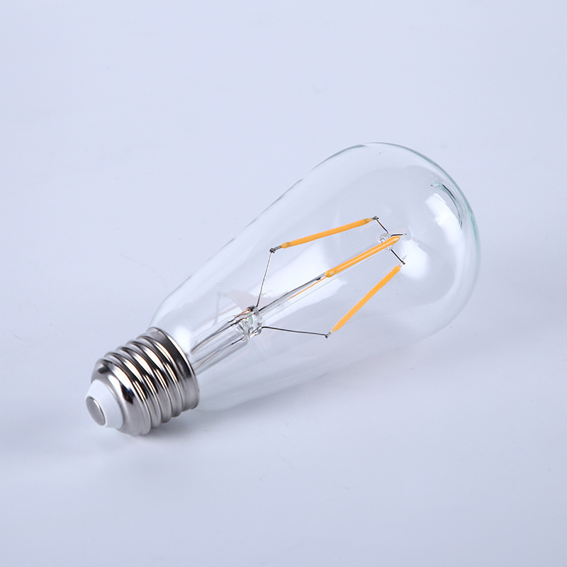 Wholesale ST64 Base LED Filament light Bulb 24V 12V Dimmable Edison LED Bulbs 2W 4W 5W 6W 8W Vintage LED Lamp