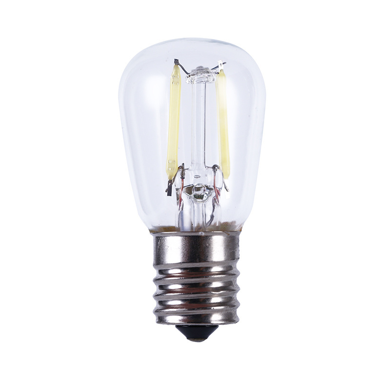 2W E12 E14 warm white 12V 24V ST26 dimmable LED filament bulb