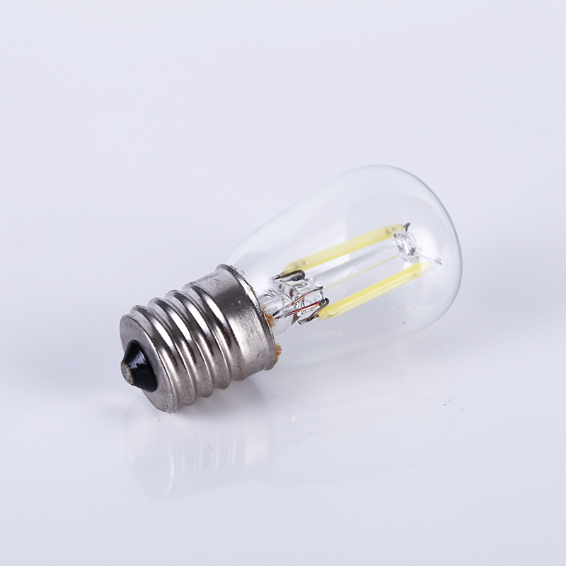 2W E12 E14 warm white 12V 24V ST26 dimmable LED filament bulb