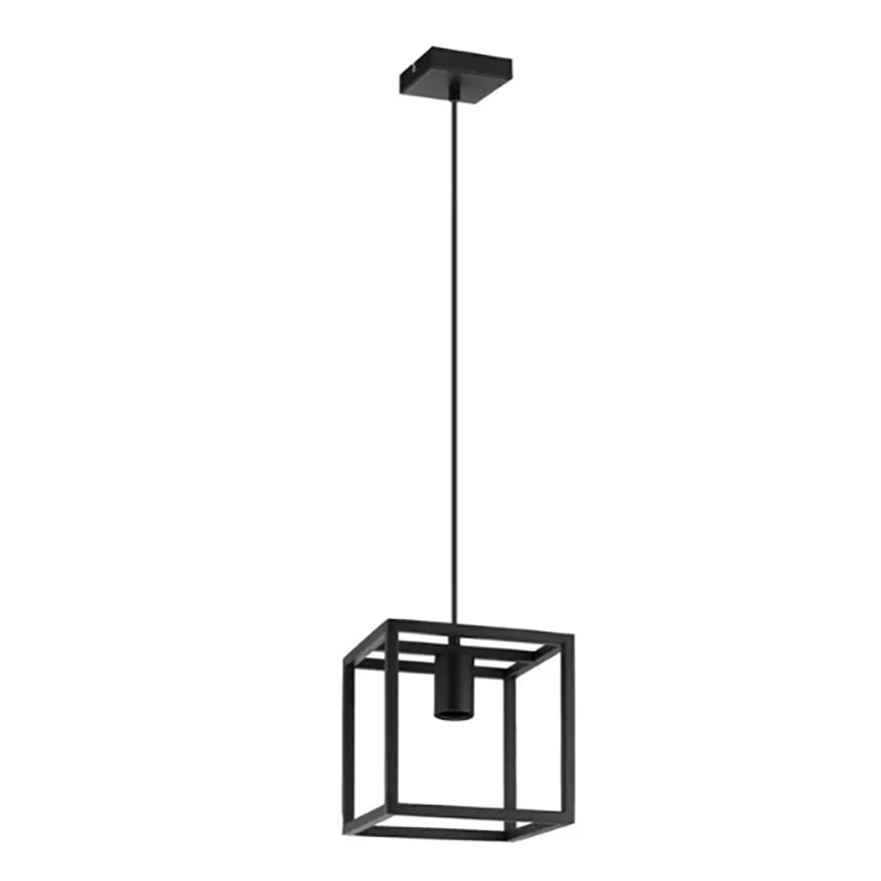 Manufacturer Wholesale 60W Rectangle Cage Fixture Hanging Led Pendant lights Suitable For Indoor Lighting