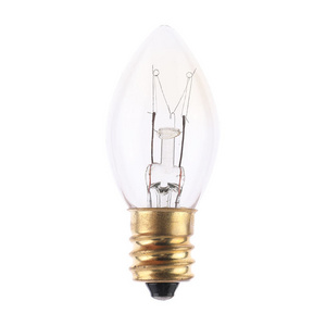 Factory Direct Selling Replacement Candle 2W 4W 6W C7 E12 Base Incandescent LED Light Bulb Clear Bulb