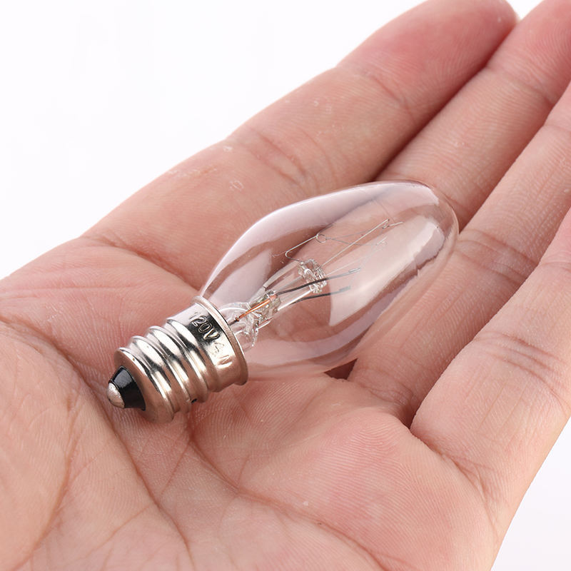 Factory Direct Selling Replacement Candle 2W 4W 6W C7 E12 Base Incandescent LED Light Bulb Clear Bulb