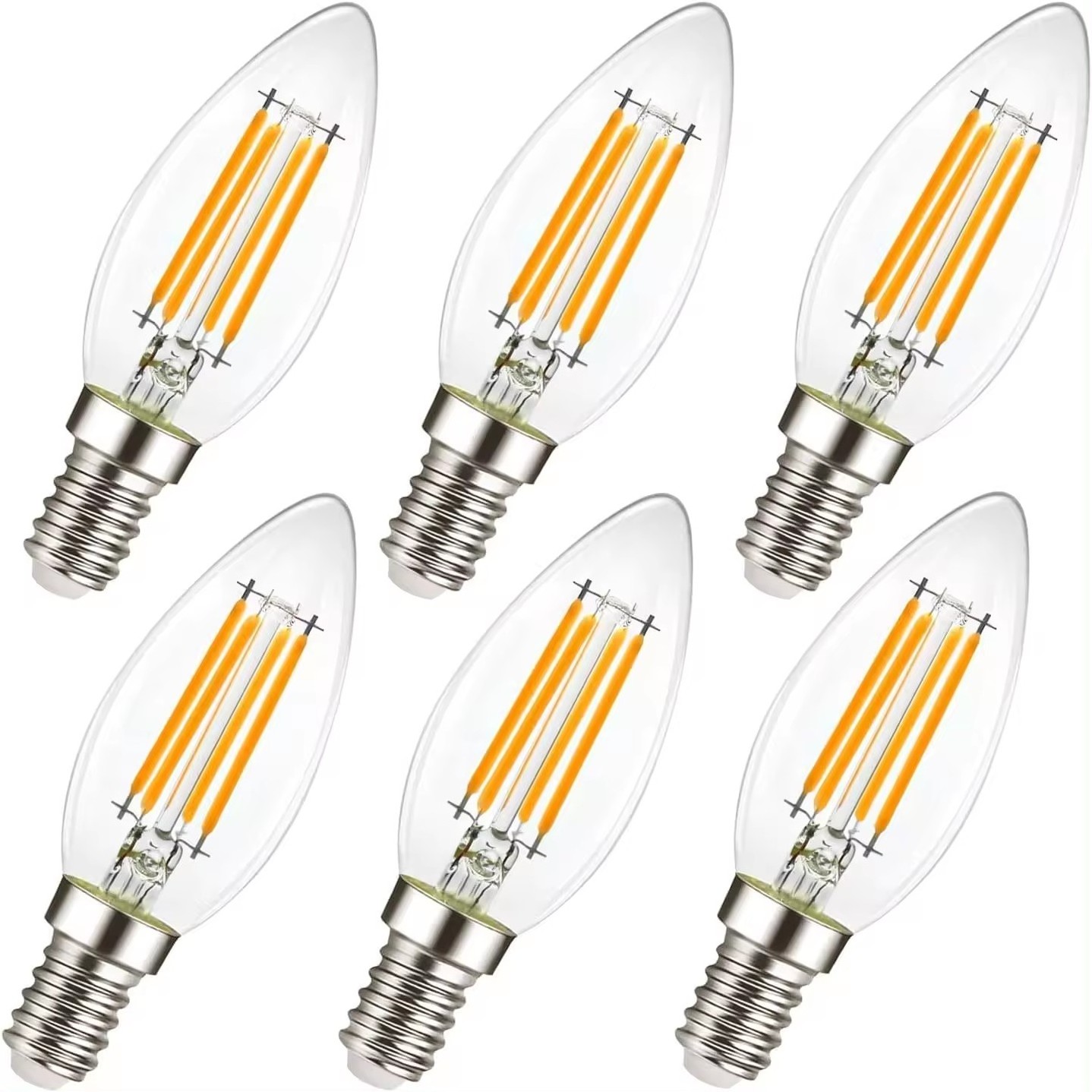 Hot selling and high-quality, tapered retro Edison light bulb filament used for LED ceiling lights and ceiling fan lights