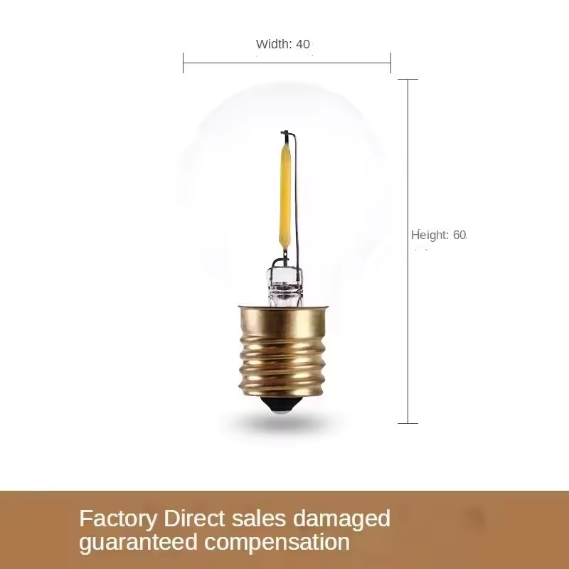 Factory wholesale G45 15/40 watt incandescent lamp replacement lamp antique lighting bulb decoration