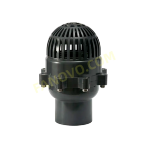 UPVC CPVC  6inch Single Union Swing Foot Valve PVC Plastic Non Return Foot Valve  for control water