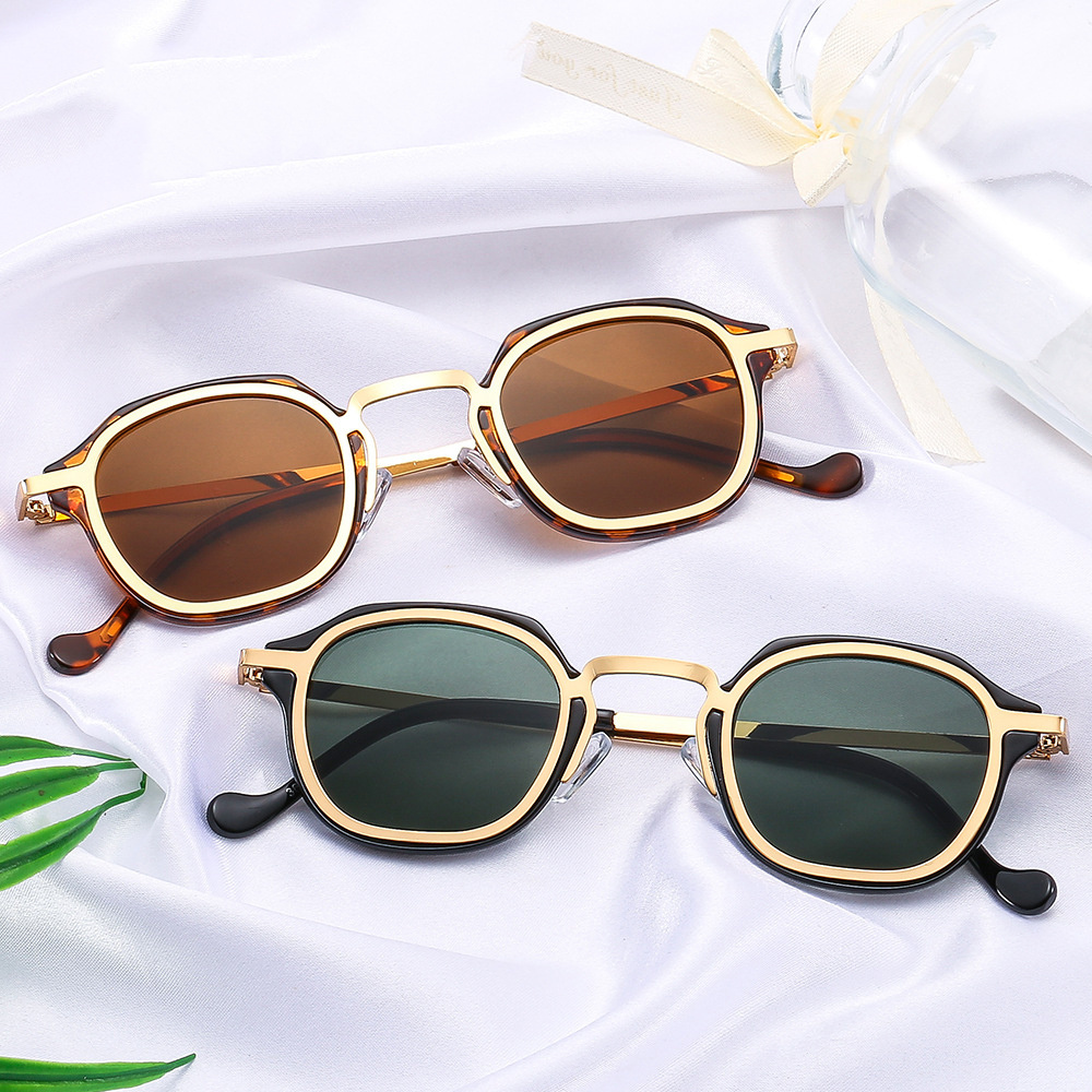 2023 Fashion Sun Glasses Designer Eyeglasses Famous Brands Custom Logo Uv400 Visor Sunglasses Metal Frame Sunglasses