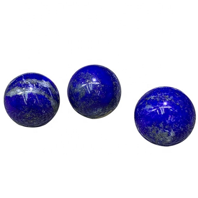 Wholesale Fanshi Semi-Precious Lapis Lazuli Sphere Crystal Ball Carved Feng Shui Healing Birthstone Roller Balls Seven Chakras