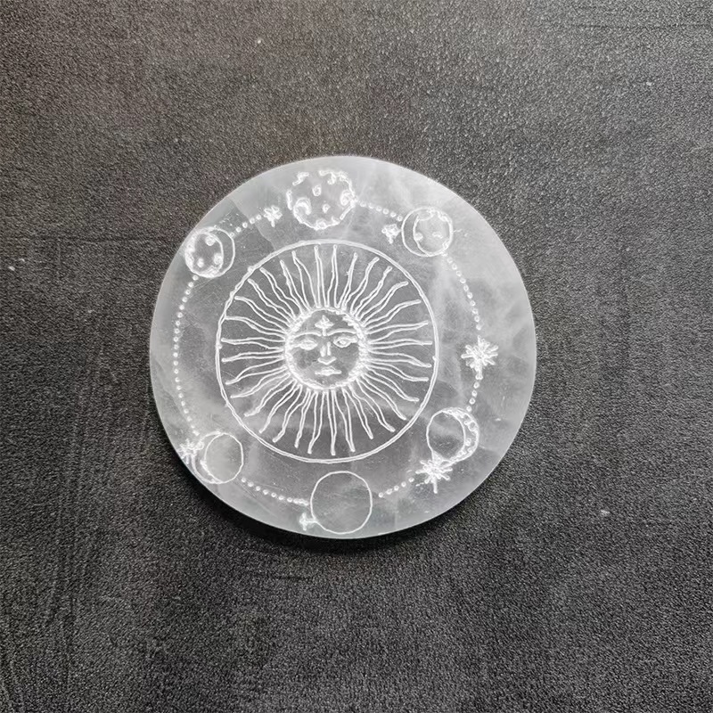 fanshi-Wholesale  Healing Quartz Natural PEASTER COASTER Polished Crystal with Feng Shui Style and Mascot Theme