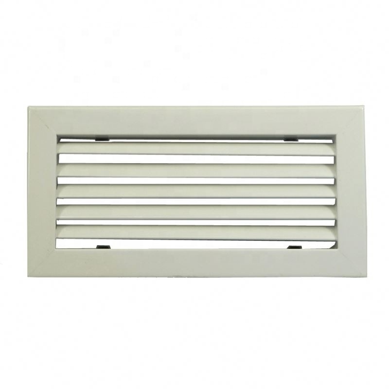 Hot Selling Aluminum Rectangular Single Deflection Fixed Air Return Ceiling Grilles