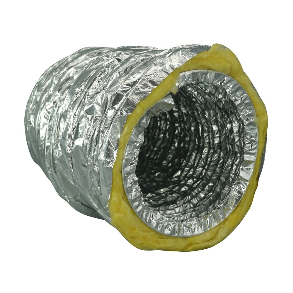 Wholesale Air Conditioning Ventilation HVAC Different Size Aluminum Flexible Duct for Oval Connector