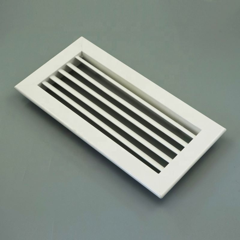 Hot Selling Aluminum Rectangular Single Deflection Fixed Air Return Ceiling Grilles