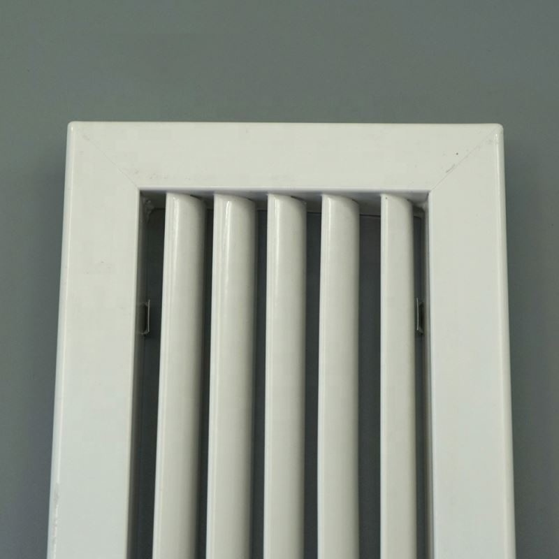 Hot Selling Aluminum Rectangular Single Deflection Fixed Air Return Ceiling Grilles